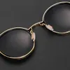 Sonnenbrille Klassnum Männer polarisierte Sonnenbrille Luxus Design Metall Rundrahmen Sonnenbrillen Frauen Retro Uv400 Shades Classic Eyewear 2024 New 24412