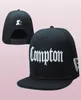 7 stylów swobodne regulowane czapki baseballowe Compton Kobiety Summer Outdoor Sport Gorras Bones Snapback Hats Men6388478