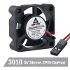 Kylning 5st Lot GDSTIME 3010S 30MM 30 X 10MM 5V 2PIN DUPONT KONNEKTOR DC COOLER Small Cooling Fan