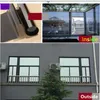 Adesivos de janela HoHofilm 152cmx2000cm Greysilver One Way Mirror Film Glass Adsether Solar Tint Reflexive House Tingting