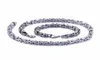 5mm6mm8mm bred silver rostfritt stål King Byzantine Chain Necklace Armband Mens smycken handgjorda2793789