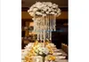 60 cm lång bröllopsblommor Stand Crystal Road Lead Wedding Peeps Pedestal Wedding Column Home Party Dinning Talble Decor6271089