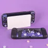 ニンテンドースイッチのゴーストブラックケースOLEDシェルハードPC保護ケースコンソールカバーゲームハウジングスイッチゲームアクセサリー