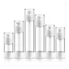 Storage Bottles Empty Plastic Cosmetic Bottle Refillable Portable Travel Perfume Airless Pump Vacuum Liquid 15ML 30ML 50ML SN740