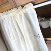 Wit Lace Valance Vintage Sheer Cafe Window Gordijn Korte bloemen geborduurd voor keukenkast woonkamer eetkamer en badkamer