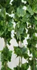 Party świąteczne 10pcs sztuczny jedwabny liść winogron Garland Faux Vine Ivy Indoor Outdoor Home Decor Wedding Flower Green Liście Chri5352952