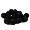 Rackets 2 Pcs/ 4Pcs Rubber Squash Ball Double Yellow Point Squash Balls Training Speed Sports Rubber Bola Squash Ball Dot Squash Bola