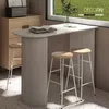 Metal White Bar Chair Counter Lounge Make Up Barstool Bar Stool Office Round Taburetes Altos Cocina Minimalist Furniture Home