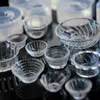 Hög transparens silikon DIY -skål UV -lim harts mögel miniatyrdockan kök salladbowl för Blyth OB11 docktillbehör leksak