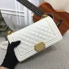 Yüksek kaliteli çanta tasarımcısı çanta gerçek deri kuzu derisi ekose altın zincirler çocuk haberci çanta hobo çanta büyük crossbody 67086 flep kadın çantalı çanta cüzdanı x304