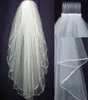 Скидка белого или слои слоев 2 слоя свадебной свадебной вуаль.