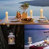 2412 LED waterproof candle lights with 4 remote controls and timers height inches 5 6 x depth 22 240412