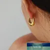 2024 new Vintage Gold Jewelry Tarnish Free 316L Stainless Steel 18k Gold Plated Bold Geometric Trapezoid Oval Square Design Hoop Earring Factory price expert desigw