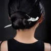 Plum Blossom Hairpin Hair Chinese Beck para mulheres fadas menina hanfu decoração de cabelo pico de pauzinha vintage Tiaras floral jóias de cabelo