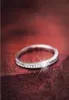 Pave Configuración de joyas de lujo Vintage SOILD 925 Sterling Silver Topaz CZ Diamond Wedding Engagement Band Band para mujeres Tamaño 59 NE6146858