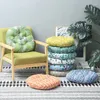 Pillow Chiar Seat Back Office Bar Printed Round Sofa Buttocks Chair Home Decor