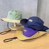 Bérets Bucket Hat Outdoor Sun Protection surf sur la pêche à l'alpinisme respirant