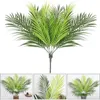 Decorative Flowers Simulated Plants Artificial Palm Tree 9 Heads Decor For Home Garden Office Fern