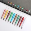 PENEN Plastic Beadable Pen Bead Pens Funny Ballpoint Ball Pen voor kinderen Studenten Personaliseerde briefpapier Geschenken Office School Supplies