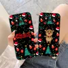 Joyeux Noël cadeau Santa Claus pour Xiaomi Poco x5 x4 x3 M5 M4 M3 F5 F4 F3 GT NFC Black Shark 5 Mix 3 4 Case Funda Shell