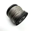 50 m 0,5 mm-3mm PVC beschichtete flexible Stahlstrangseil Weichkabel Transparent 304SS-Wäscheleine