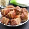 Decorative Flowers Artificial Foods Simulation Chinese Dishes Braised Pork Product Model Fake Belly Dongpo Kid Toys Decoration Props