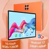 2023 tablet da 10,1 pollici ad alta definizione schermata grande 6+128G SIM Dual Standby 4G con WiFi, Bluetooth, GPS