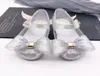 Mini Summer Baby Girl Sandals Bowtie Shoes PVC Leather Small Kids Sandals Princess Girls Shoe Y2001038579906