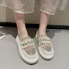 Casual Shoes Sneakers Crystal Spets Flats Platform Women Sports Walking 2024 Summer Sandals Thick Designer Running Lady