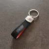 M Farbgefrierter Wildleder Leder Autoschlüsselkette Auto Schlüsselanhänger Hülle FOB -Schalenhalter Keyrings für BMW M FOB -Schlüssel