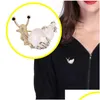 Szpilki, broszki ślimak broszki piny Enamel urocze zwierzęta dziewczyna darowizny prezent na czapkę czapkę sukienkę ubrania akcesoria biżuterii upusz