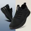 Chaussures décontractées Fujeak Running Sneakers for Men Slip on Walking Light Light confortable Athletic Jogging Tennis Zapatos