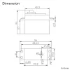 MODLE 2/4PCS MG996R JR Rotacja kierownicy silnik serwoto