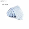 Bow Ties Hooyi Floral pour hommes Gravata Slim Tie Polyester 2024 Stripe Dot Coldie Fashion Accessoires