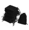 100 stcs 5x7cm Velvet Drawtring Pouch Tas Sieraden Kerstcadeau S Pouches verpakking Sachet Bonbon Zakjes 2110132894783