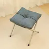 Woonkamer Stap Stoel Plastic metalen rechthoek Lage Decoratief kantoor Make -up Badkamer Voet ontlasting Tuin Tabouret Patio -meubels