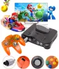 GamePads 2 Pack Classic N64 Controller Retro N64 Gaming Wired Gamepad Joystick voor N64 Console Video Game SystemPlug Play