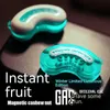 Decompression Toy Decompression Toy GAO STUDIO EDC Winter Ice Blue Magnetic Cashew Nut Luminous Fidget Slider And Waterproof Push Slider Fidget Toys 240412