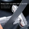 Car Safety Hammer Metal Auto Emergency Window Glass Breaker Seat Belt Car Life-Saving Escape Rescue Car Emergency Safety Hammer