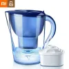 トリマーXiaomi Youpin Water Filter 3.5Lピッチャーはフッ化物塩素重金属不純物の活性炭浄水器を除去します