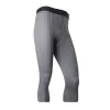 Pantaloni sport da corsa da uomo pantaloni a compressione leggings stretti elastico asciugatura rapida fitness allenamento per pantaloni da basket maschio 3/4