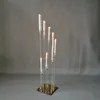 2/4/6/10Set Holders 8/5 Heads Table Candelabra Wedding Centerpiece Pillar Stand Road Party Candlesticks Home