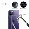 2pcs vidro temperado para iPhone 14 Pro Max 13 15 Protector de tela traseira Pro Max para iPhone 15 Pro Max 14Plus 14Pro Max Back Glass