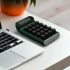 Калькуляторы 1 Установите калькулятор зеленой оси хрустящий ощущение округлой текстуры Математические расчеты ABS 10Digit Механический ключ калькулятор