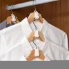 5-10pcs mini wieszak na ubrania do złącza szafy Haczyki kaskadowe plastikowe garderobę Organizator Rack Sack Saving