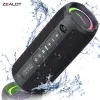 ZEALOT S49PRO Portable Bluetooth Speaker 20W IPX6 Waterproof BT5.2 Loudspeaker Stereo Surround Speaker with Pulsing RGB Lights