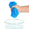 Hot Sale 2 In 1 Ultrafine Fiber Chenille Microfiber Car Wash Glove Mitt Soft Mesh Backing No Scratch For Car Wash And Cleaning