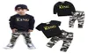 BABY MAUUFFAGE OUTFITS BABY BOY COSTO LETTERA TOPCAMOUFFAGE PANTANI 2PCSSET CATTHE CHIEDE DESIGNER CASSE