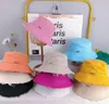 デザイナーバケツハットle casquette bob wide brim hats for women for frayedキャップビーチ10色利用可能な6414914