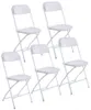 Nouvelles chaises de pliage en plastique chaise d'événement de mariage commercial blanc gyq8891119
